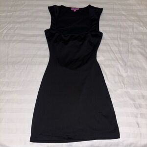 Edikted Black Spandex Dress